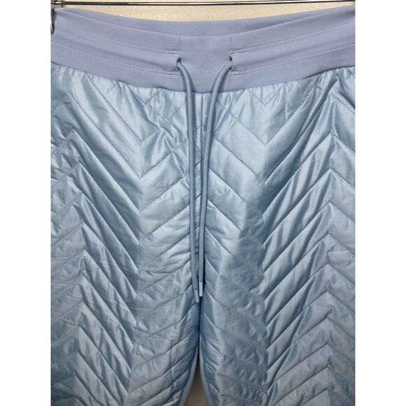 Athleta Apres Ski Down Jogger Powder Blue Size 14/P - Picture 10 of 16